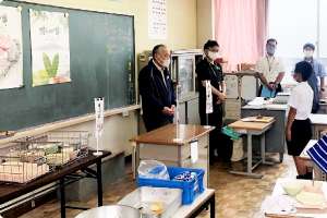 食育活動 坂出市 府中小学校