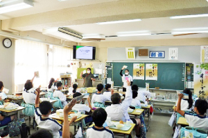 食育活動 さぬき市 造田小学校