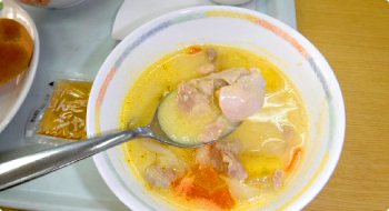 [さぬき市] オリーブ地鶏とさつまいものシチュー Chicken stew